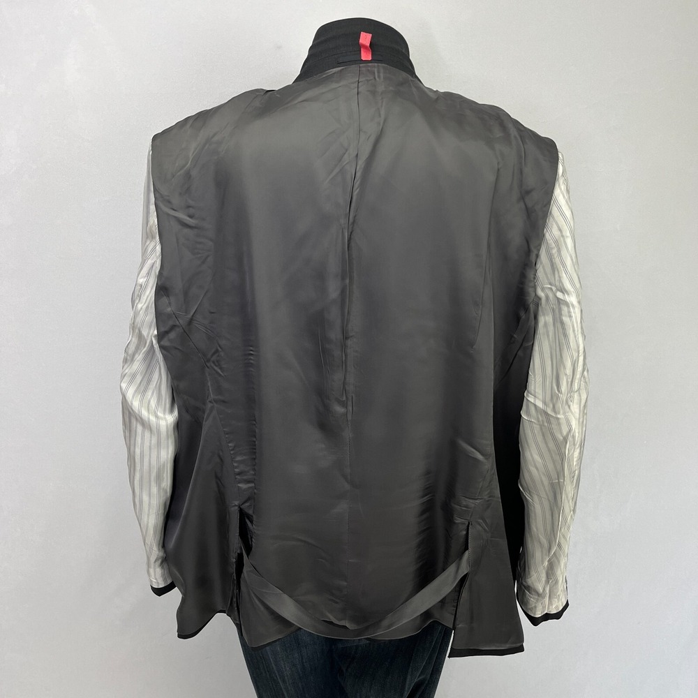 J. Hilburn REDA FLEXO Mens 58R Gray Blazer Custom Sport Coat Bespoke Jacket 2023 - Picture 11 of 16